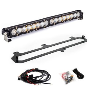 Toyota Tundra TRD Pro Headlight Kit - Baja Designs - 20in S8 - Clear - `22-`27